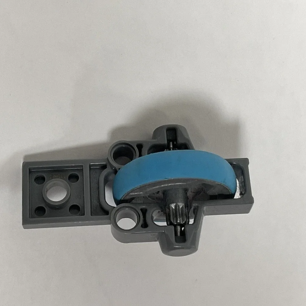 Lego 11140 11125 Dark Gray Blue Metal Wheel Replacement Parts Pieces